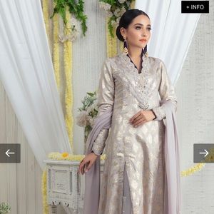 PAKISTANI DESIGNER SAROSH SALMAN 3PCS FORMAL DRESS